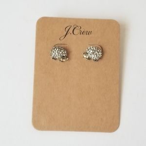 Jcrew earrings hedgehog